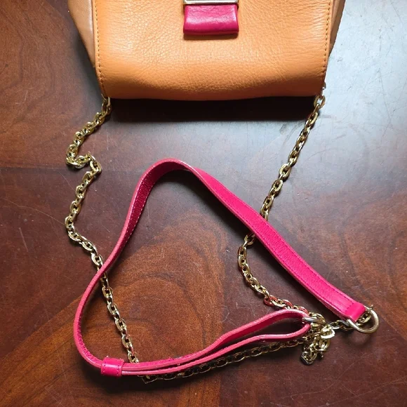 See By Chloe Tan and Pink Crossbody Bag - Picture 8 of 11